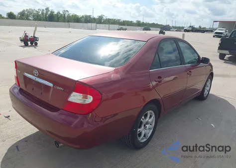 2004 Toyota Camry Le from USA, damaged, VIN JTDBE32K040274458